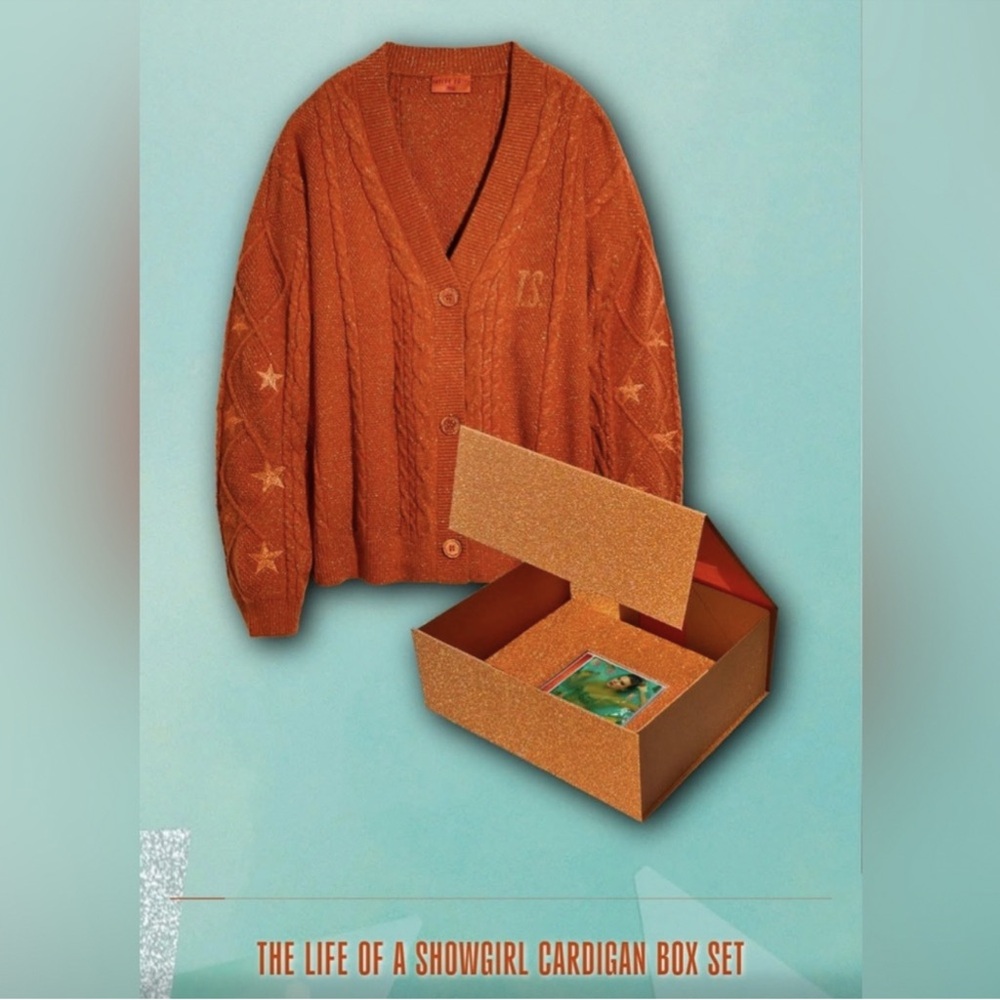 Taylor Swift Orange Cardigan Box Set
